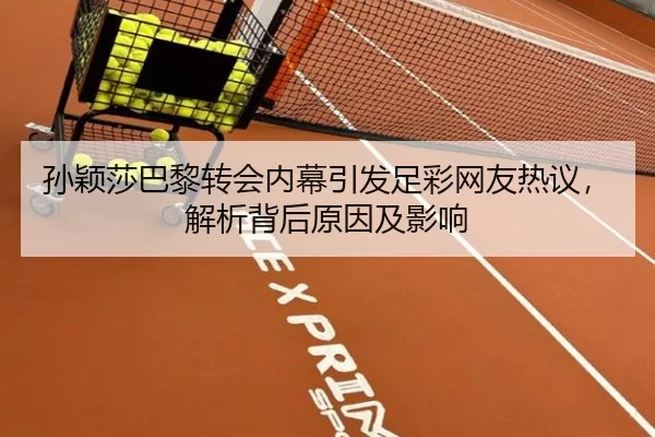 孙颖莎巴黎转会内幕引发足彩网友热议，解析背后原因及影响